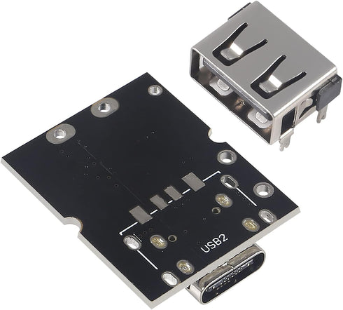 5pcs Type-C USB 5V 2A Boost Converter Step-Up Power Module Lithium Battery Charging Protection Board Display USB for DIY (Not Welded)...