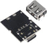 5pcs Type-C USB 5V 2A Boost Converter Step-Up Power Module Lithium Battery Charging Protection Board Display USB for DIY (Not Welded)...