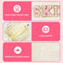 Large Capacity Travel Cosmetic Bag, Synthetic Leather Open Flat Makeup Bag for Women Letter Toiletry Bag with Dividers and Handle...