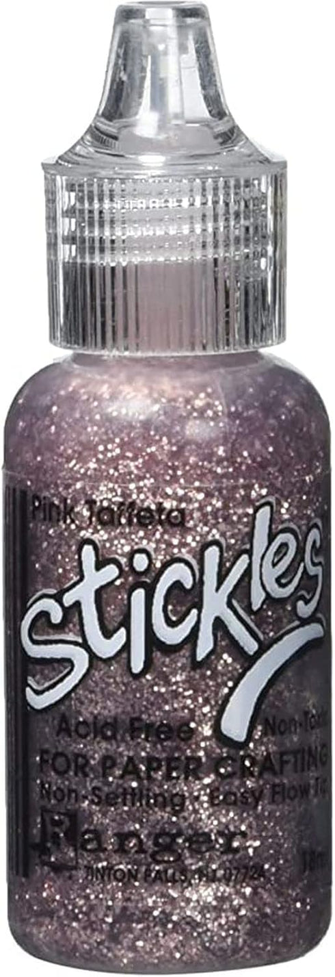 Ranger Stickles Glitter Glue, 0.5-Ounce, Pink Taffeta (SGG01-38481)...