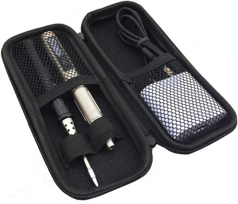 Electric Screwdriver Waterproof Storage Organizer for MINI TS100 TS80 / ES120 ES121 Electric Screwdriver Set, Portable EVA iron Carry Cse,17.5 x 7...
