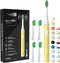 ARISSON Sonic Electric Toothbrush for Adults and Kids, 40,000 VPM Power Toothbrush, 1.5H Fast Charge Ultrasonic Electric Toothbrushes with 2 Minut...