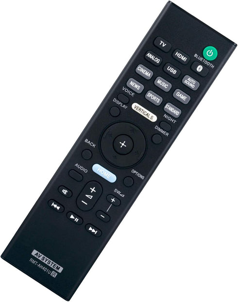 RMT-AH401U Replaced Remote Control Fit for Sony Audio Soundbar RMTAH401U HTX9000F SAWX9000F SAXF9000F HT-X9000F SA-WX9000F SA-XF9000F...