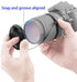 55mm Lens Cap Cover Compatible with Canon EOS R7 RF-S 18-150mm F3.5-6.3 is STM,EF-M 18-150mm f/3.5-6.3 is STM,EF-M 11-22mm f/4-5.6 IS STM,HUIPUXIA...