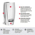 Rubbermaid Commercial Products 1793548 TCell Automated Odor-Controlling Aerosol Air Care System, Fanless, Chrome, 5.9" x 2.9"...