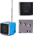 Fosa Digital Portable Mini Speaker Music MP3/4 Player/TF USB Disk Speaker FM Radio for Outdoors & Indoors: Home, Dorm Room, Kitchen, Bathroom, Car...