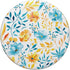 Floral Yellow Blue Flowers Botanical Watercolor Garden PopSockets PopGrip: Swappable Grip for Phones & Tablets PopSockets Adhesive PopGrip...