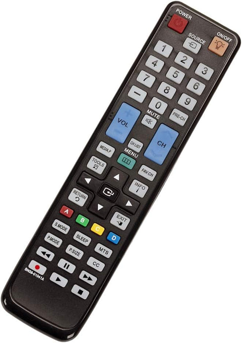 BN59-01041A Replacement Remote fit for Samsung LCD LED Smart TV LN46C550J1F LN46C600F3F LN46C610N1F LN46C630K1F LN46D610M4F LN46D630M3F LN55C610N1...