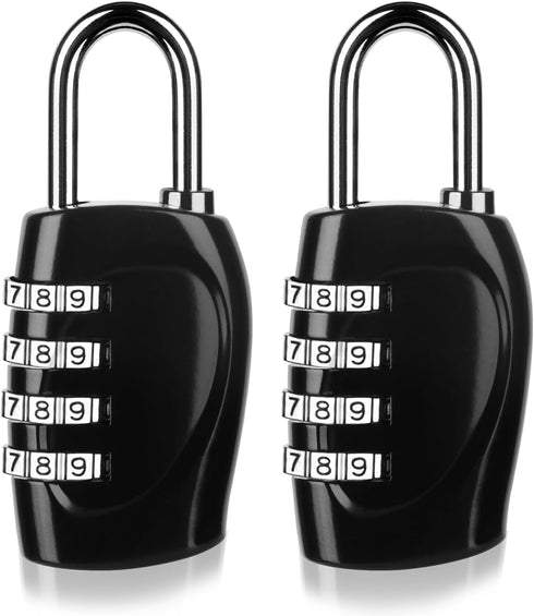 4 Digit Combination Lock Outdoor Padlock for School Gym Locker Outdoor Waterproof Padlock for School Gym Locker, Storage Unit,Garages, Sports Lock...