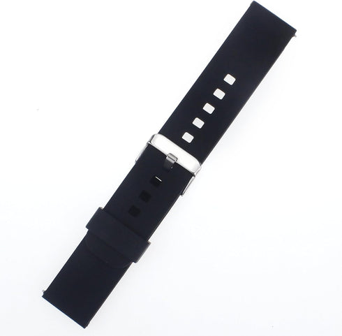 Watch Band/Strap for Pebble time Smartwatch Band Replacement Accessories with Metal Clasps Watch Strap/Wristband Silicone...