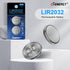 Rechargeable LIR2032 Batteries 3.6V Lithium Ion Button Coin Cell Batteries 2PCS AirTag Key Fobs Watch Battery Replacing...
