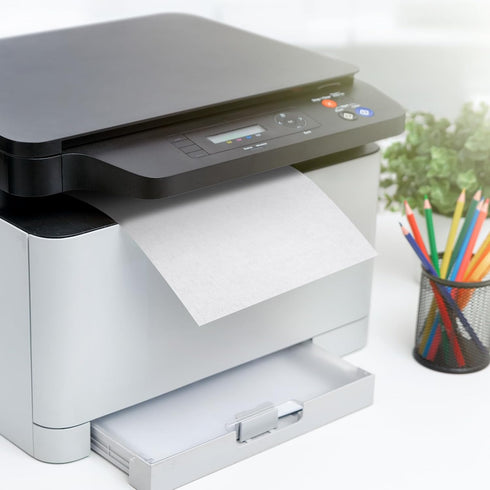 15 Pcs Printer Cleaning Sheet Scanner Cleaning Sheets Laser Printer Paper Paper Shredder Lubricant Sheets 8.5 x 11 Inches Copier Fax Printer Clean...