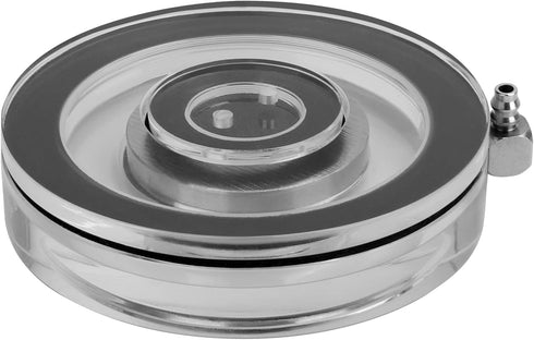 hygger Air Stones for Aquariums, Transparent Acrylic Fish Tank Bubbler Kit with Air Tube, Ultra Silent Bubble Stone Super-High Dissolved Oxygen Di...