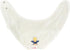 Baby Bib for Drooling and Teething with Pacifier or Teething Toy Attachment - ABC I Love You...
