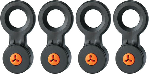 Hand Tool Attachment Slips, Easy Slide On Design, Connects to Tool Lanyards, Squids 3740, Small, 4-Pack...