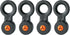 Hand Tool Attachment Slips, Easy Slide On Design, Connects to Tool Lanyards, Squids 3740, Small, 4-Pack...