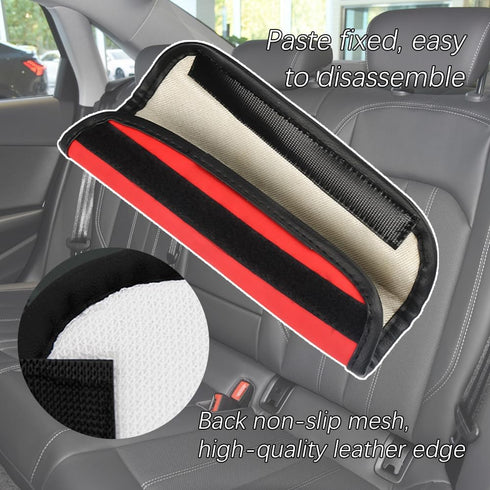 Car Seat Belt Cover, Soft Auto Seat Belt Cover, Diamond Crown Gear Shifter Cover, Car Seat Belt Strap Cushion, Carbon Fiber Leather Car Seat Belt ...