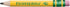 Ticonderoga My First Short Triangular Wood-Cased Pencils, 2 HB Soft, With Erasers, Yellow, 4 Count...