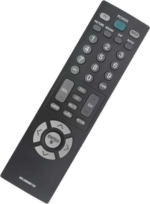 Controller MKJ36998126 Replace Remote for LG LED HD TV 42LV4400-UA 32LV2400UA 47LV4400UA 55LV4400UA 42LV4400UA 32LV2400 Sub MKJ36998117 MKJ3699810...