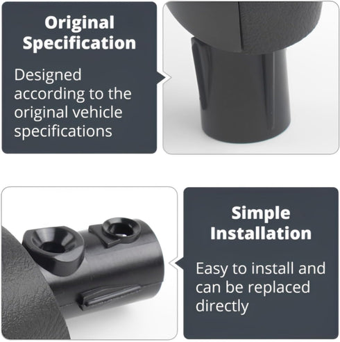 Acouto Automatic Gear Shift Knob for Honda Accord 2003?2006 Car Gear Shift Knob Handle Lever with Button 54130-SDA-A84ZB 54130-SDA-A51 Accessories...