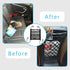 Car Organizer, Car Backseat Organizer, 3-Layer Car Mesh Organizer, Four-Side Elasticity Car Purse Net, Barrier of Backseat Pet Kids, Car Interior ...