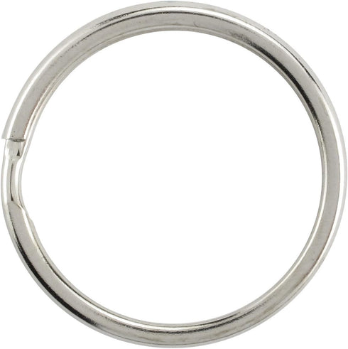 Bulk 100 Pack - 1" Key Rings - Heat Treated Heavy Duty & Durable Premium Split Ring Keychains by Specialist ID...