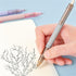 2Pcs 0.5mm Mechanical Pencil, Simple Propelling Pencil, Fashion Movable Pencil, Cute Eraser Top Press Pen, Cute School Supplies for Writing,Drawin...