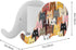 Cat Elephant Pen Pencil Holder Cute Phone Stand Desk Organizer Accessories for Office Home Bracket Presents Stationery Tablet Desktop Decoration...