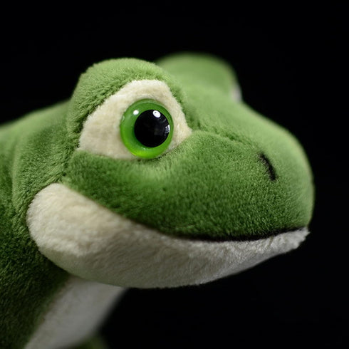 ZHONGXIN MADE Giant Frog Plush - Lifelike 13 Inch Seated Frog Stuffed Animal, Green Reptile Frog Plush, Super Soft Plush Doll, Plush Toys for Kids...