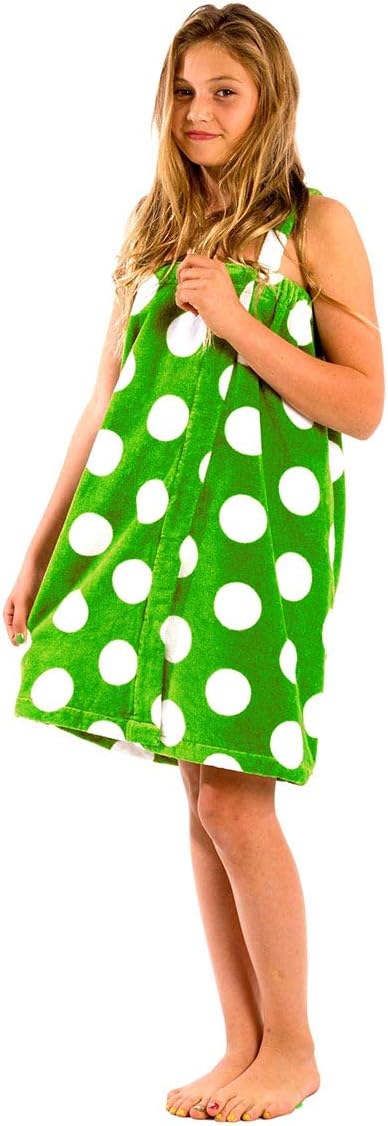 Robe Sale spa wrap Towel for Girls, Apple Green, Medium Size 7 16...