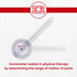 Ever Ready First Aid Plastic 12” Goniometer 360 Degree ISOM – 2 Pack...