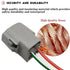 Connector Pigtail Harness Plug Compatible with Honda Civic 2016 2017 2018 2019 2020 2021 Side Marker Lamp...
