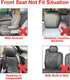 Front Car Seat Covers, 2 Pack Butterfly Automotive Seat Protectors, Car Interior Accessories, Soft & Breathable, Premium Non-Slip Seat Covers for ...