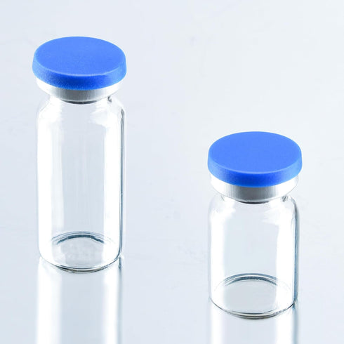Sterile Empty Vials with Self Healing Injection Port,with Aluminum Plastic Cap?Sealed Empty Vials (10ML 12PCS)...