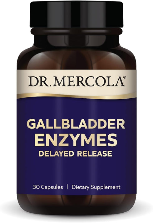 Dr. Mercola Gallbladder Enzymes, 30 Servings (30 Capsules), Dietary Supplement, Supports Digestive Health, Non GMO...