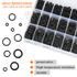 1200Pcs O Ring Kit 24 Sizes O Rings Assortment Rubber O-Ring Sealing Gasket Washer Seal Assortment Set NBR Metric O-Ring Assortment Kit for Plumbi...