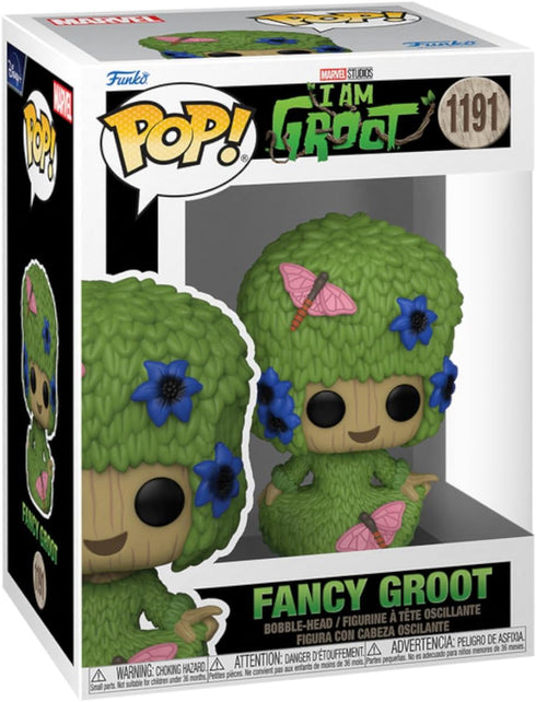 Funko Pop! Marvel: I Am Groot, Fancy Groot...