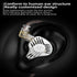 KZ EDS High resolution noise-canceling headphones Professional configuration earphone in-ear monitoring earbuds Portable earpieces Sports and exer...