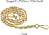 HAHIYO Mini Purse Chain Strap Slim Wide 8mm for LV Length 31.5 inches Extra Thick 4.5mm White Leather Gold Hardware for Shoulder Cross Body Sling ...