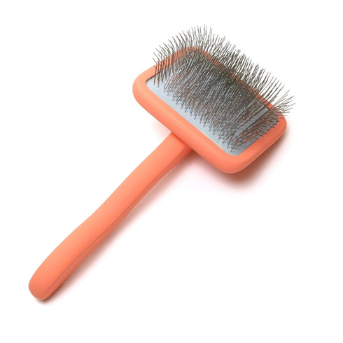 Dog Slicker Brush for Grooming Poodle Brush for Shedding Medium & Long Haired Dogs Brush - Poodle and Goldendoodle Long Pin Pet Hair Brush for Doo...
