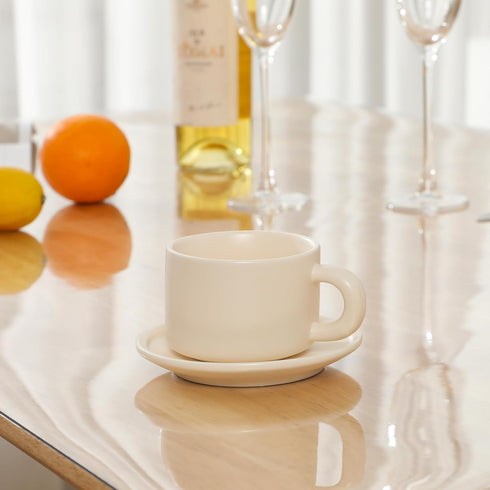 Clear Plastic Kitchen Countertop Cover Mat Table Protector Cover Wooden Furniture Tablecloth Wipeable Vinyl PVC Coffee End Table Chair Floors Pad ...