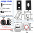 10Sets 2020 Corner Bracket Connectors for 2020 Series 6mm Slot Aluminum Extrusion Profile Accessories(Black)...