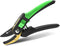 8.5" Bypass Pruning Shears Gardening Scissors Pruners Trimmers Tools Sharp SK5 Teflon Coating Blade with Non-slip Strip Adjustable Opening Cuts Up...
