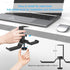 aceyoon Headphone Stand, Under Desk Hanger, Dual Headset Holder, Table Hook for Bag/Backpack/Gaming Headphone, 360 Rotatable, Black...