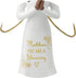 Pavilion Gift Company Mother You are A Blessing-5.5 Inch African American Praying Collectible Resin Angel Figurine, White...