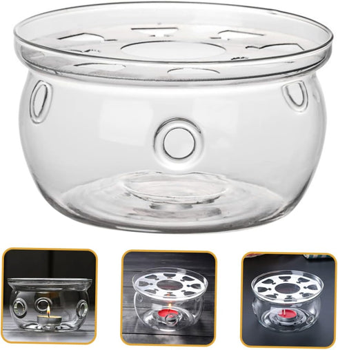 Alipis Tea Warmer teapot Candle Holder Candle Holder Stand Dish Heater Tea Candle Warmer Tea Light Candle Warmer Tea Kettle Warmer Aroma Tea Maker...