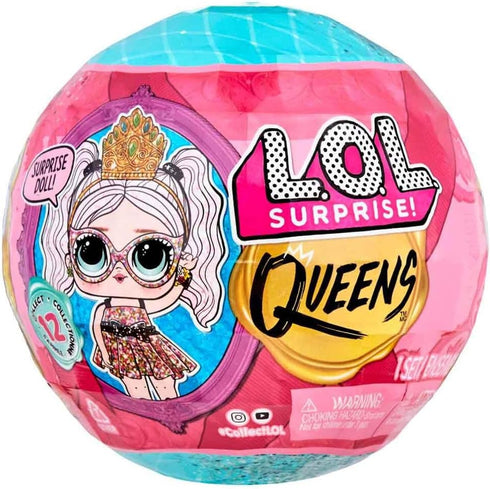 LOL Surprise Queens Dolls with 9 Surprises Including Doll, Fashions, and Royal Themed Accessories - Great Gift for Girls Age 4+...
