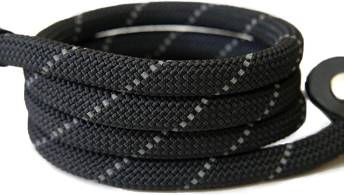 Slip Lead Dog Training Leash, Comfortable Padded Handle, Strong Rope for Large, Medium Dogs, No Pull Leash with Reflective Thread (Black, Large(2/...