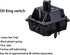 Gateron Oil King v2 Keyboard Switches,Linear Key Switches Compatible 5 Pin 55gf Pre-lubed Black,for MX Mechanical Keyboard(Oil King,10Pcs)...