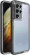 LifeProof NEXT SERIES Case for Galaxy S21 Ultra 5G (ONLY - DOES NOT FIT non-Plus or Plus sizes) - BLACK CRYSTAL (CLEAR/BLACK)...
